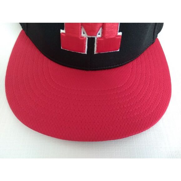 Richardson Red & Black Dryve PTS 40 Marist Redhawk Embroidered Flex Fit Hat L/XL - Picture 2 of 12